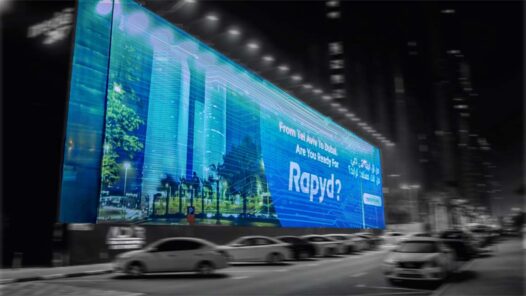 Rapyd billboard Dubai